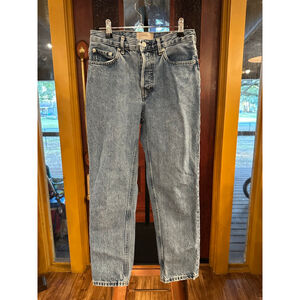 Everlane The Cheeky Jean Straight Leg Blue Women's Size 28